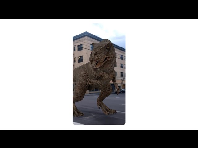 Google позволит вам увидеть цифровых динозавров в своей квартире 