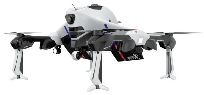 Спасательный дрон Recruit спешит на помощь со скоростью 225 км/ч 