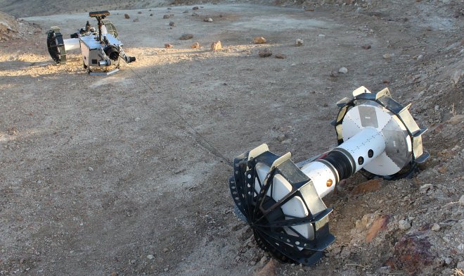 NASA представило ровер-трансформер для исследования самых недоступных участков Марса 