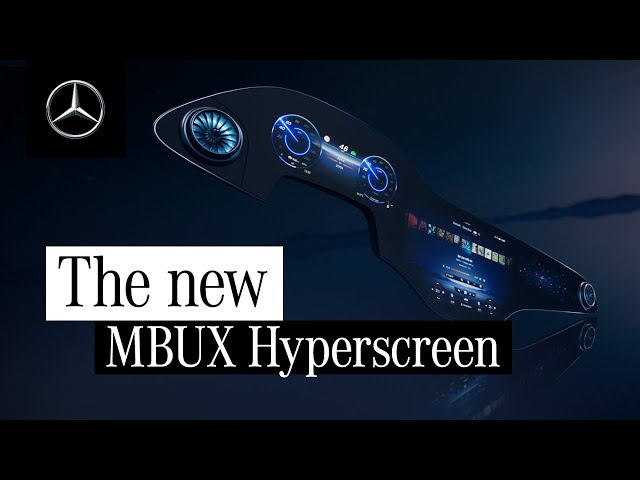 56-дюймовая панель Hyperscreen украсит салон внедорожника Mercedes-Benz EQS SUV 