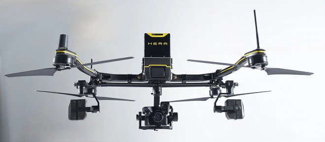 Компактный дрон Hera поместится в рюкзаке и перенесет до 15 кг груза 