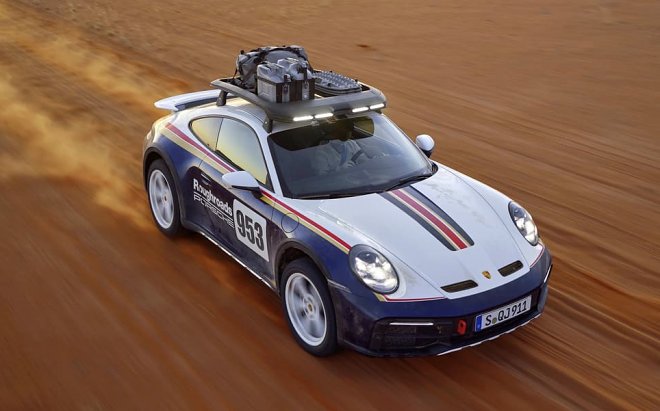 Спорткар Porsche 911 — теперь полноценный раллийный внедорожник 