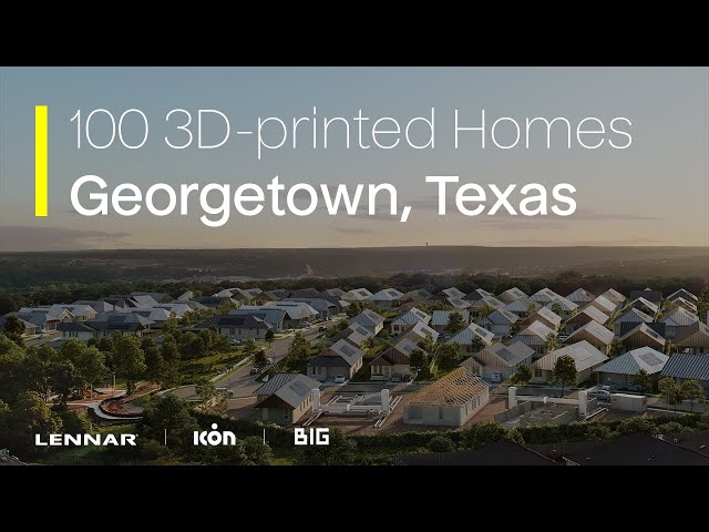 В Техасе построят целый район на 100 домов с помощью 3D-печати 