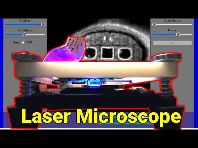 Энтузиаст создал лазерный микроскоп из старого Blu-ray плеера 
