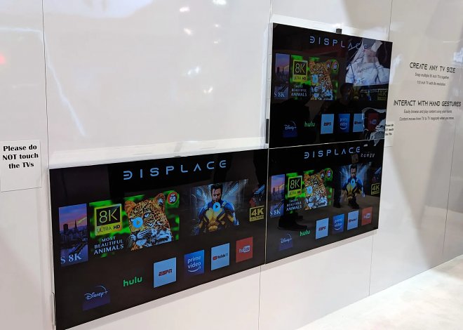DisplaceTV представила первый в мире телевизор, полностью лишенный проводов 