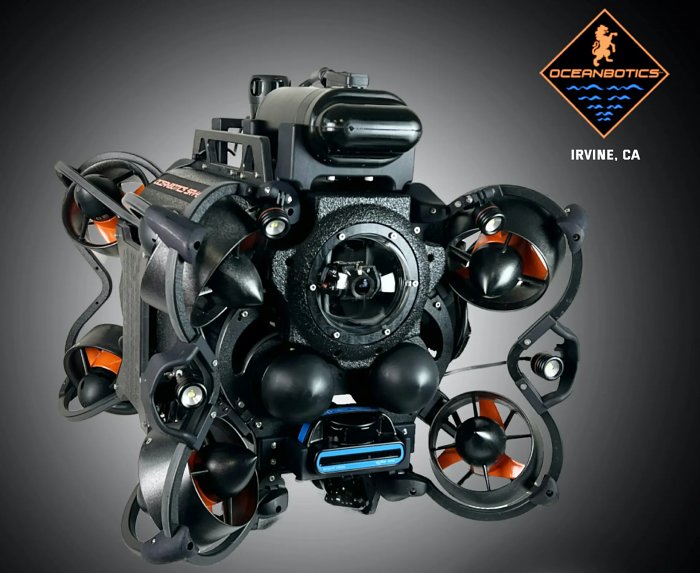 Oceanbotics обновила практичный подводный ровер SRV-8X Optimus 