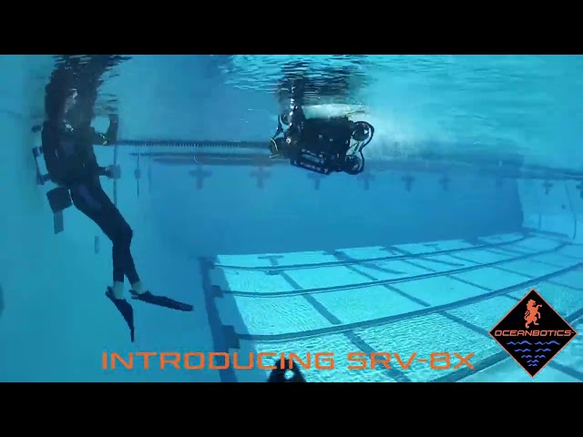 Oceanbotics обновила практичный подводный ровер SRV-8X Optimus 