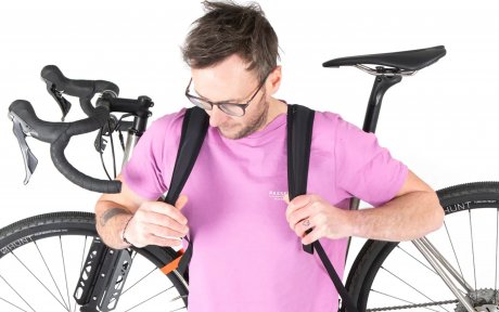 Система Hike позволит носить велосипед, как рюкзак 