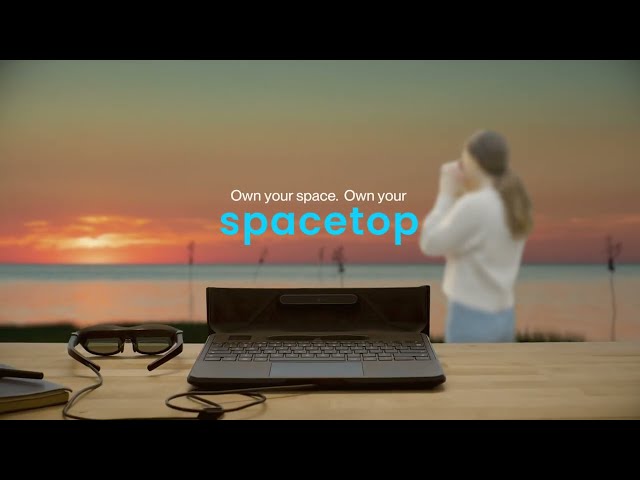 Spacetop — инновационный ноутбук без физического экрана 