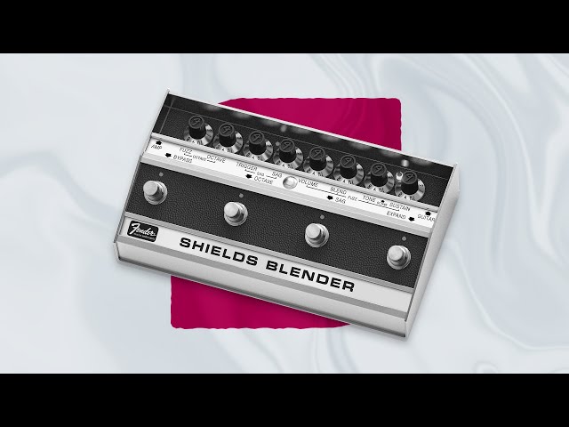 Гитарная педаль Fender Shields Blender способна разрушить здание силой звука 