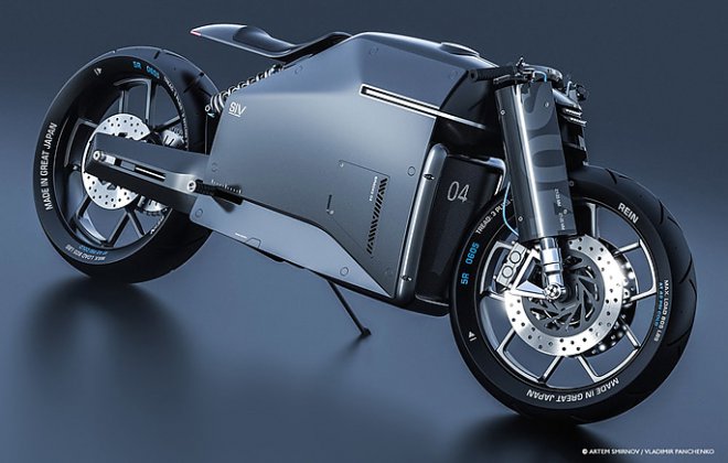 Концепт-байк Samurai: 7 принципов Дзен в дизайне мотоцикла 