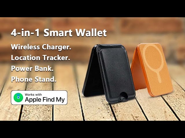 Магнитный кошелек Stympro для iPhone объединил в себе подставку и пауэрбанк 