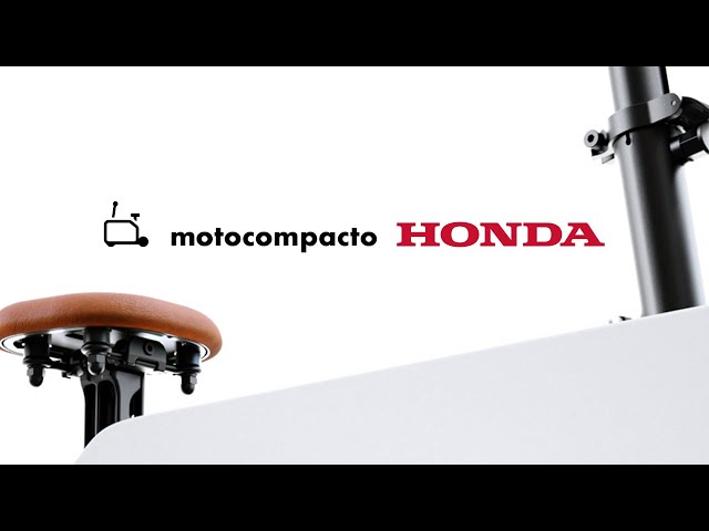 Honda возродила классику 80-х годов в виде электроскутера Motocompacto 