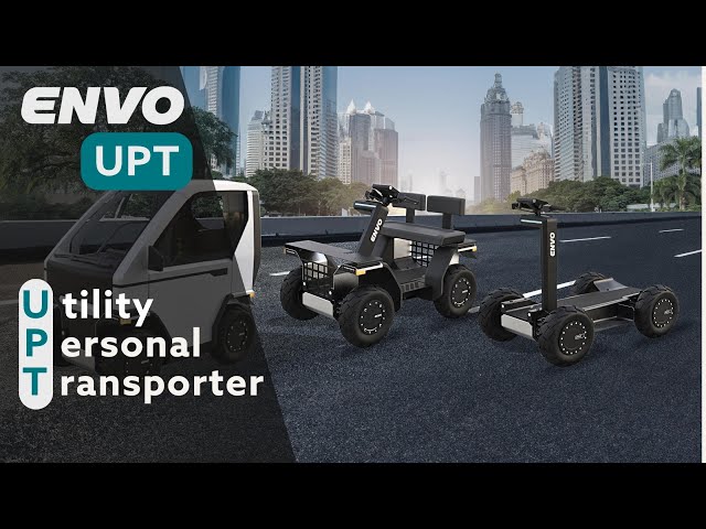Envo Drive Systems разработала электрическую платформу универсального транспортного средства 