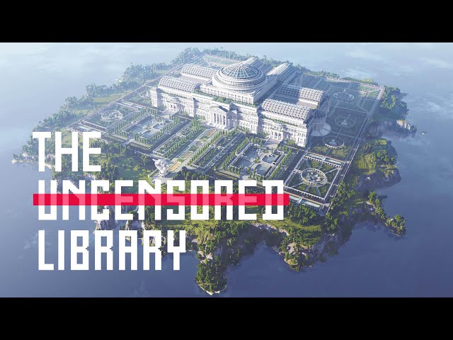Активисты построили в Minecraft свободную «Библиотеку без цензуры» 