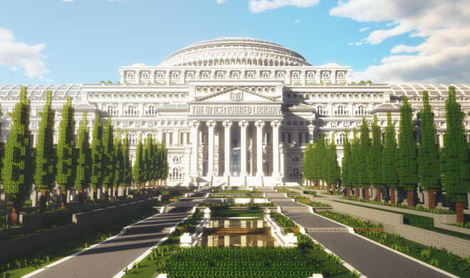 Активисты построили в Minecraft свободную «Библиотеку без цензуры» 