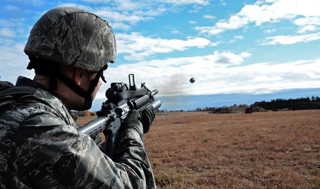 Армия США запатентовала дрон, который можно запустить из подствольного гранатомета 