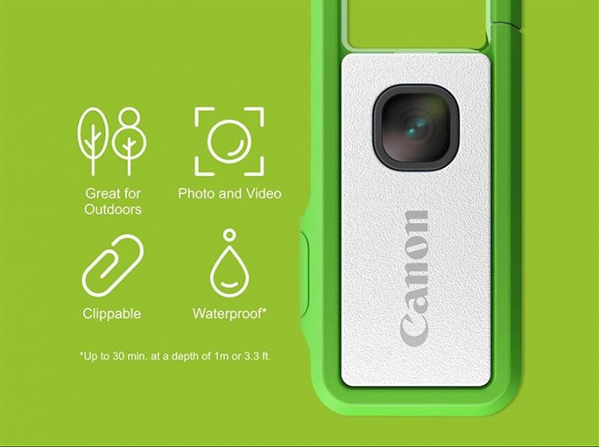 Canon представляет Ivy Rec — новую мини-камеру для любителей приключений 