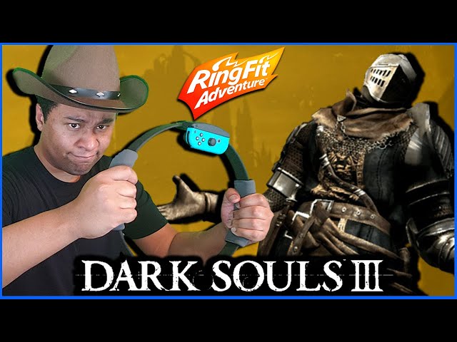 Изобретательный геймер прошел Dark Souls 3 с помощью фитнес-гаджета Ring Fit Adventure 