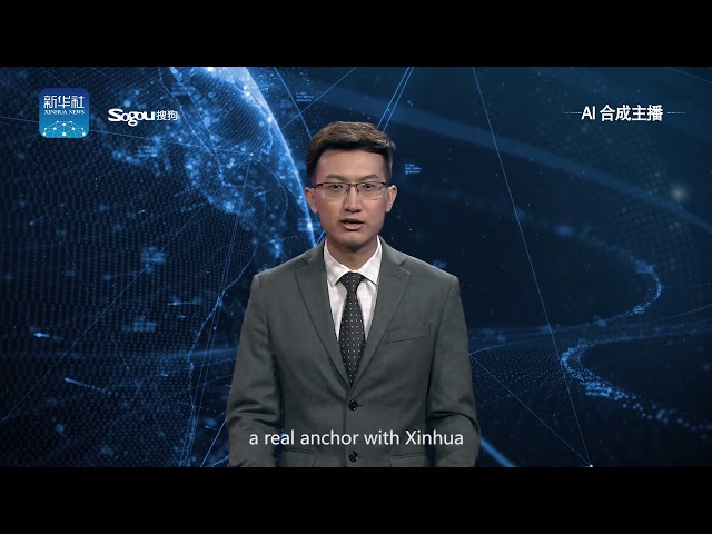 Китайское информагентство Синьхуа «ввело в должность» виртуальную телеведущую 