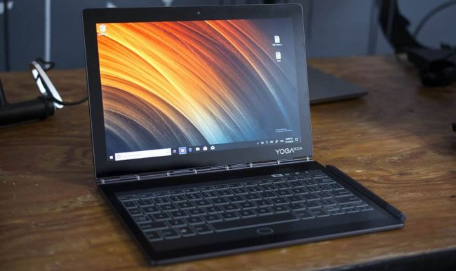 Lenovo представила ноутбук Yoga Book С930 с клавиатурой на электронных чернилах 