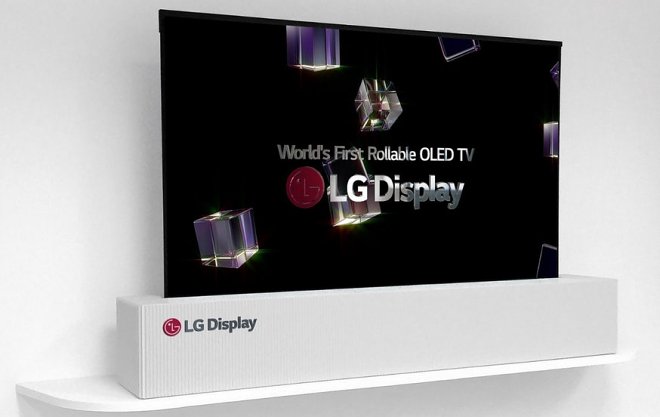 LG представляет гибкий 65-дюймовый OLED-телевизор, который можно свернуть в трубку 