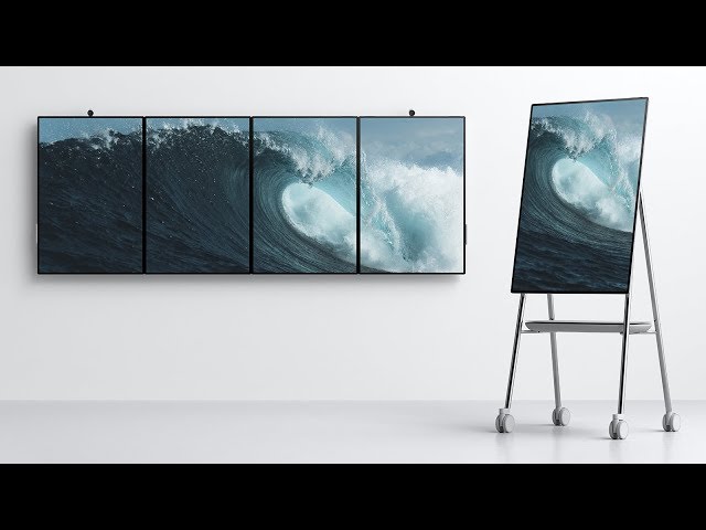 Microsoft представила интерактивную доску нового поколения Surface Hub 2 