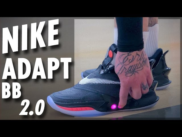 Nike выпустила новую версию кроссовок с автошнуровкой Adapt BB 2.0 