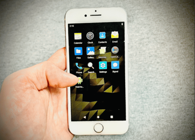 Проект Sandcastle позволит установить Android на iPhone 