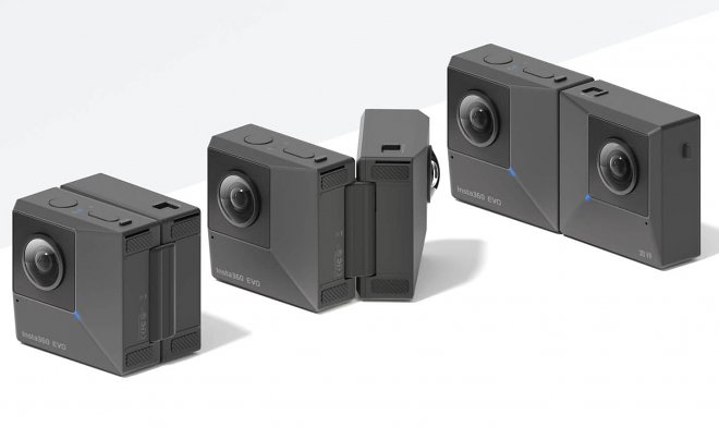 Революционная складная камера Insta360 Evo снимает панорамное или 3D-видео на выбор 