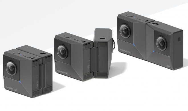 Революционная складная камера Insta360 Evo снимает панорамное или 3D-видео на выбор