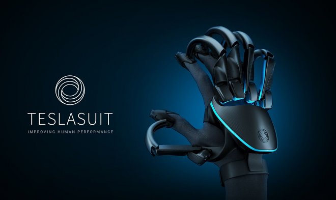 Ультра-перчатки Teslasuit создают эффект прикосновения к виртуальным объектам 