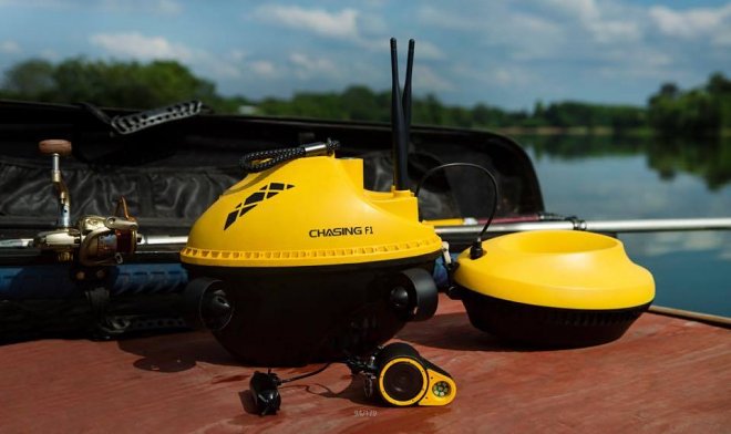 Видеодрон Chasing F1 поможет рыболовам искать добычу под водой 