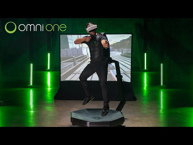 VR-дорожка Omni One сможет заменить домашний тренажерный зал 